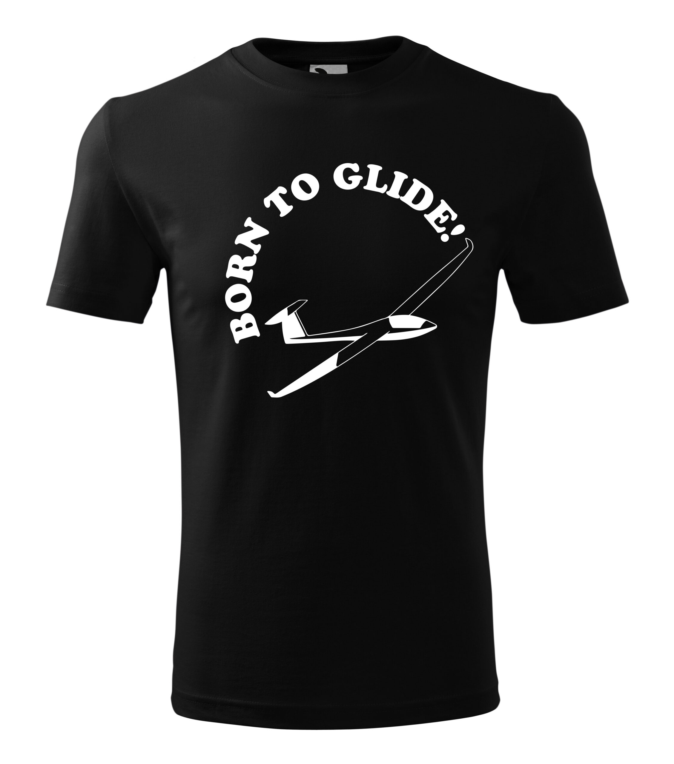 Born to glide #2 - Černé tričko
