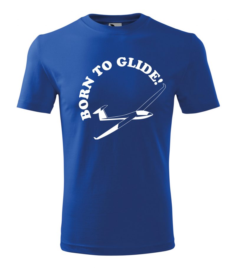 Born to glide #2 - Modré tričko