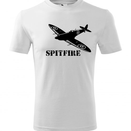 Spitfire tričko bílé