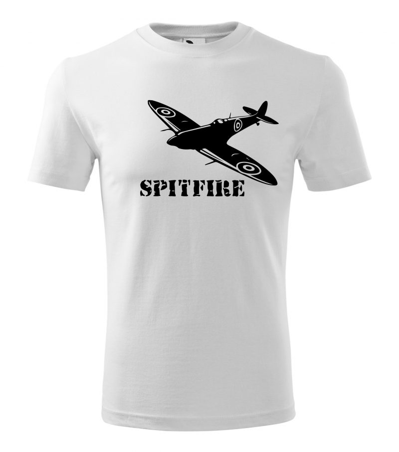 Spitfire tričko bílé